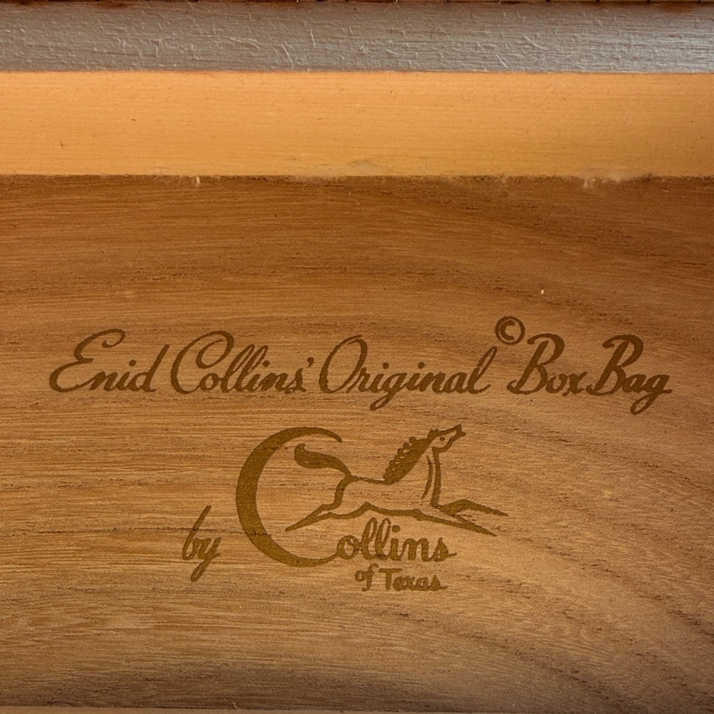 Enid Collins of Texas- MONEY TREE
Wooden Box Bag, VINTAGE 1960’s - Picture 8 of 11
